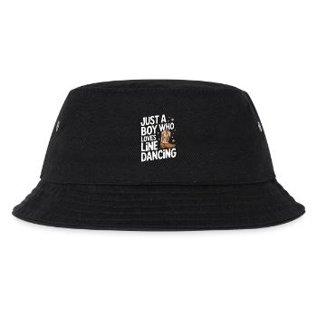 Line Dancing Dancing Dancers - Kids’ Bucket Hat - black - Front