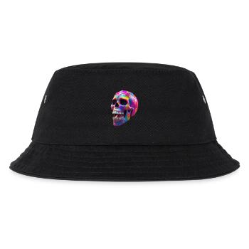 Totenkopf - Kinder Bucket Hat - Schwarz - Vorne