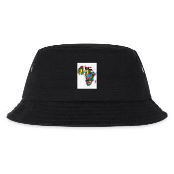 Mein Afrika - Kinder Bucket Hat - Schwarz - Vorne