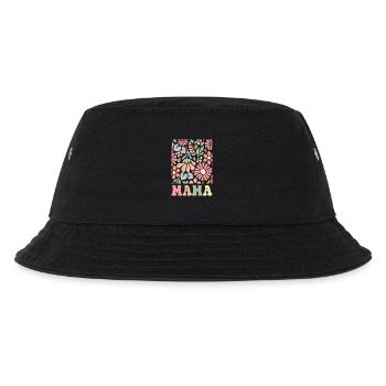 Mama Boho Flora - Kids’ Bucket Hat - black - Front