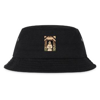 Ein Gebet unter den Wildblumen - Kinder Bucket Hat - Schwarz - Vorne