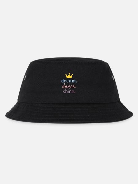 Rêve. Danser. Briller. – Chemise de danse pour fille - Bob Enfant - noir
