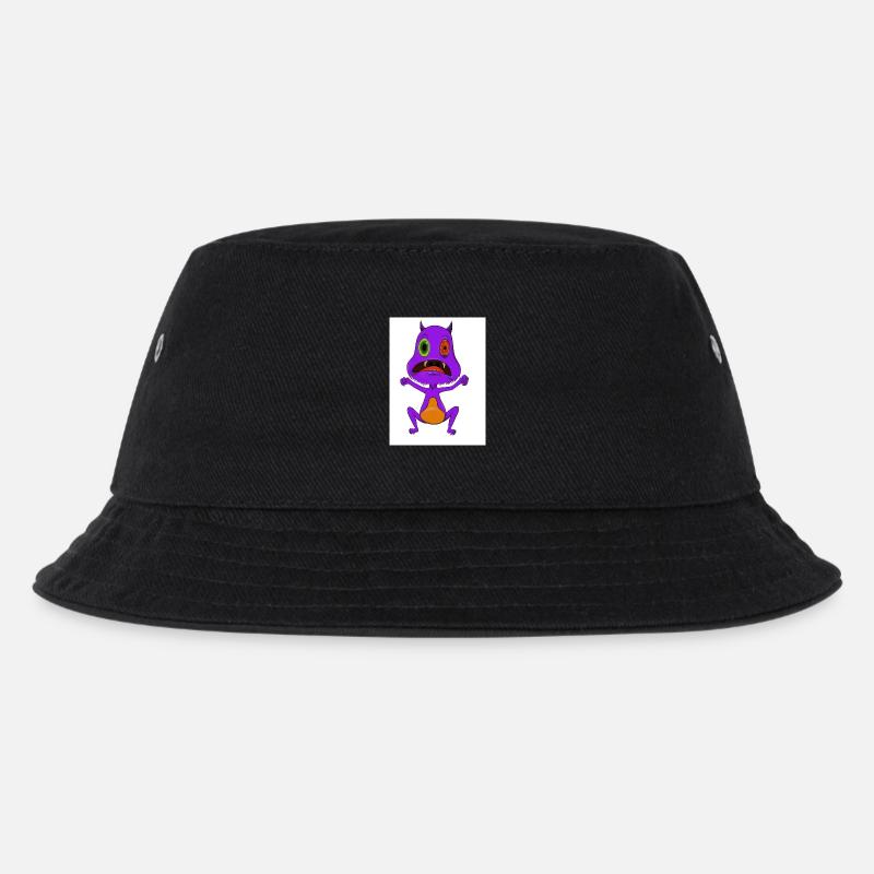 Monster - Kids’ Bucket Hat - black