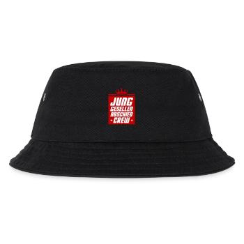 Junggesellen Abschied Crew - Kinder Bucket Hat - Schwarz - Vorne