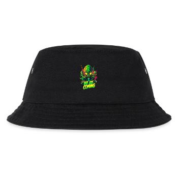 We are comming Aliens - Kids’ Bucket Hat - black - Front