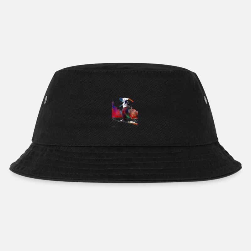 Sport Breakdancer - Kinder Bucket Hat - Schwarz