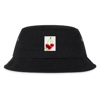Cherry - Kids’ Bucket Hat - black - Front