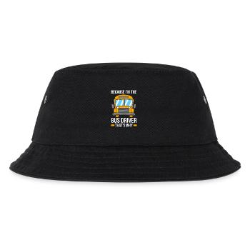 Schulbus Schulbusfahrer Busfahrer - Kinder Bucket Hat - Schwarz - Vorne