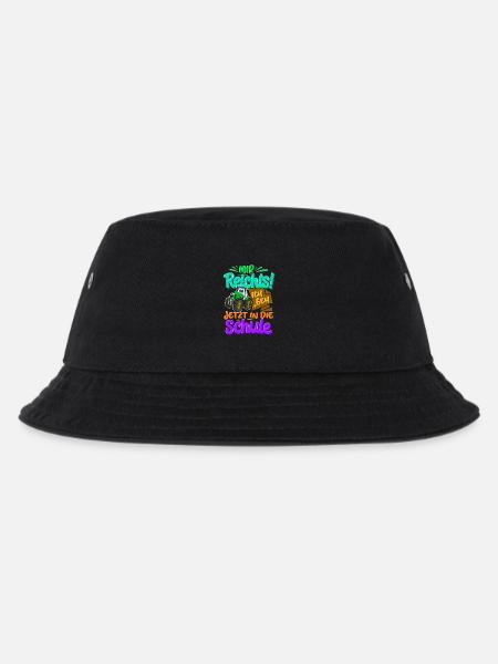 Traktor Kinder Einschulung - Kinder Bucket Hat - Schwarz