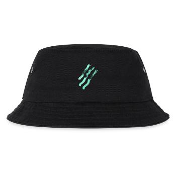 Abstrakte Linien - Minimalismus - Kinder Bucket Hat - Schwarz - Vorne