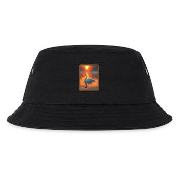 Swans Swan - Kids’ Bucket Hat - black - Front