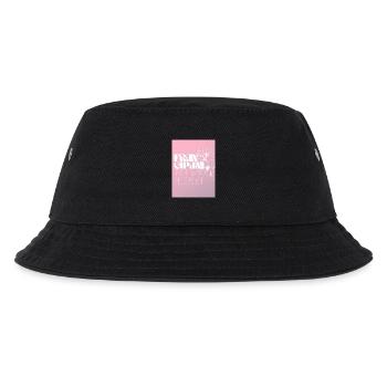 Frangipani Plus Mera Floral Design - Kids’ Bucket Hat - black - Front