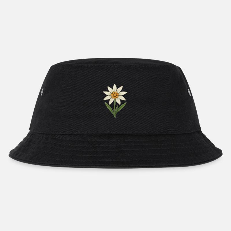 Fleur d’Edelweiss - Bob Enfant - noir