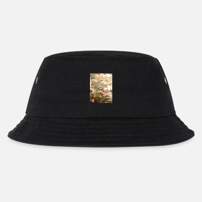 Blurring Surroundings - Kids’ Bucket Hat - black