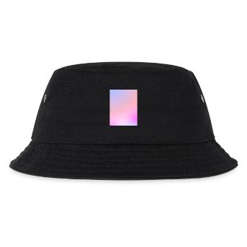 Dreamy Cotton Candy Pastel Gradient - Kids’ Bucket Hat - black - Front