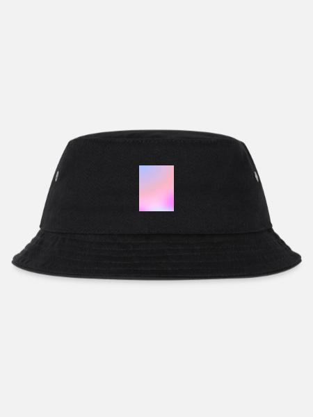 Traumhafter Zuckerwatte-Pastell-Farbverlauf - Kinder Bucket Hat - Schwarz