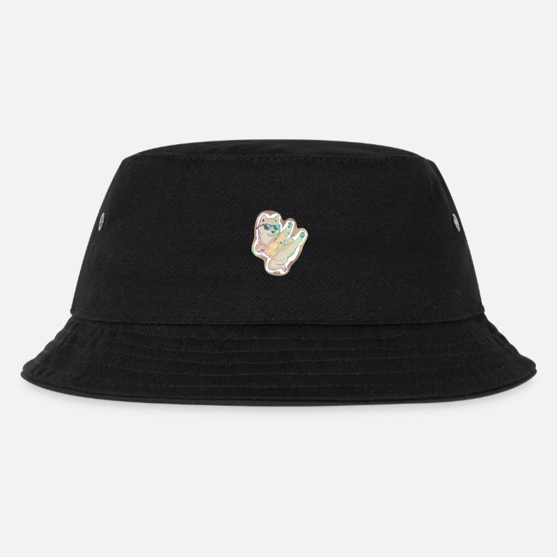 Shibaki - Kinder Bucket Hat - Schwarz