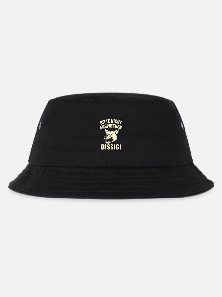 Bitte Nicht Ansprechen - Kinder Bucket Hat - Schwarz