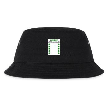 New Year's Resolutions New Year's Eve New Year Shamrocks - Kids’ Bucket Hat - black - Front