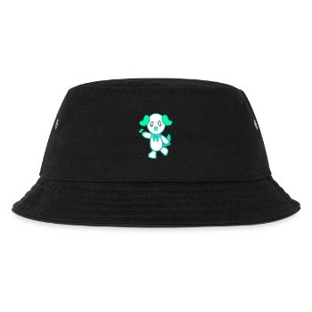 KawaiiDOGGOS - Empreinte « Chanceuse » chanceux - Bob Enfant - noir - Devant
