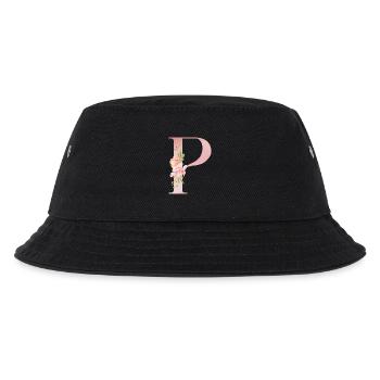 P Floral Pastel - Kids’ Bucket Hat - black - Front