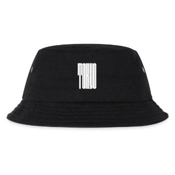 Tokio-Stadt fette Typografie - Kinder Bucket Hat - Schwarz - Vorne