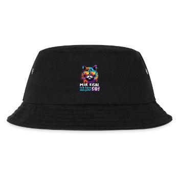 Mir egal! Ich lass das jetzt so!  - Kinder Bucket Hat - Schwarz - Vorne