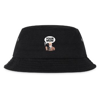 Your Mom - Funny Sigmund Freud T-Shirt - Kids’ Bucket Hat - black - Front
