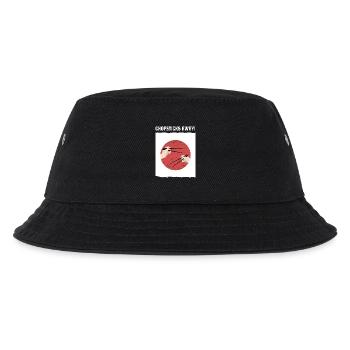 Baguettes à l’écart, ramen Drapeau japonais - Bob Enfant - noir - Devant