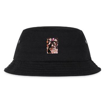 Affe Autofahrer Blitzer - Kinder Bucket Hat - Schwarz - Vorne