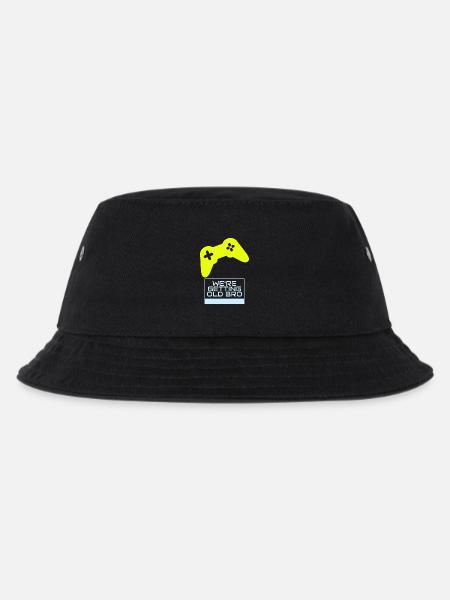 Gamer-Nostalgie: Wir werden älter - Kinder Bucket Hat - Schwarz