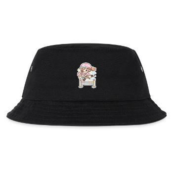 Kawaii Pony Jump Obstacle - Kids’ Bucket Hat - black - Front