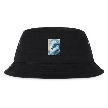 Der Meister der Flut: Blauer Drache – Wirbelwind - Kinder Bucket Hat - Schwarz - Vorne