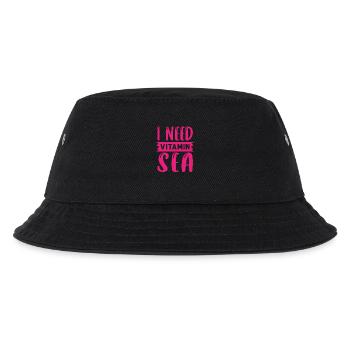 I need a lot Vitamin Sea - Kids’ Bucket Hat - black - Front