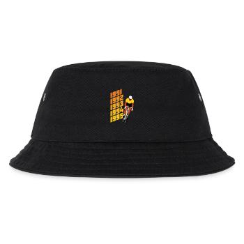 Radsport – Rennrad Retromotiv Sieger 1991-92-93... - Kinder Bucket Hat - Schwarz - Vorne