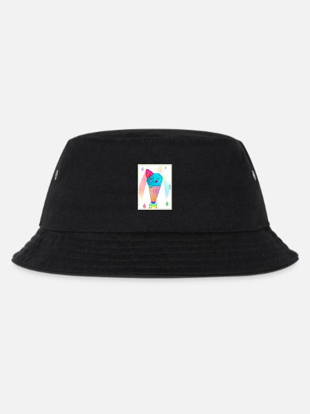 Glace kawaii colorée - Bob Enfant - noir