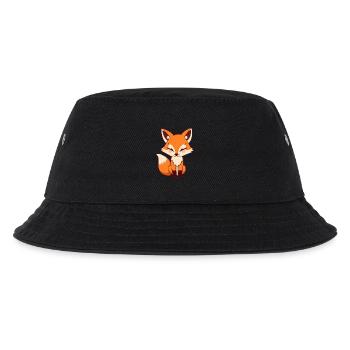 Renard mignon cadeau Amoureux de la nature randonneur - Bob Enfant - noir - Devant