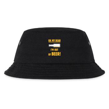 Oh My Dear – I’m Out Of Beer! (Ale Lager / NEG 3C) - Kids’ Bucket Hat - black - Front