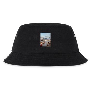 Paysage nautique du port - Bob Enfant - noir - Devant