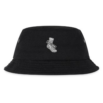 Coole Socke Banner - Kinder Bucket Hat - Schwarz - Vorne