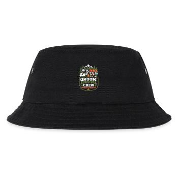 Groom Survival Crew – Mission Hochzeit - Kinder Bucket Hat - Schwarz - Vorne