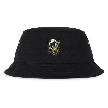 Börse Finanzen Bank Investment Trading  - Kinder Bucket Hat - Schwarz - Vorne