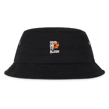 Good day to bloom flower - Kids’ Bucket Hat - black - Front