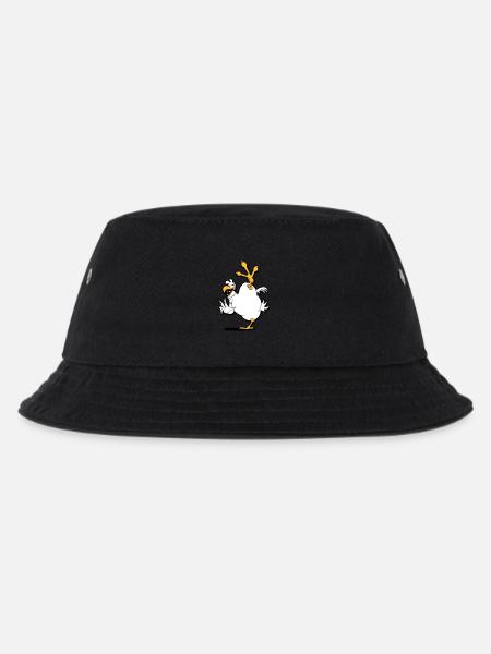 kung_fu_chicken - Kinder Bucket Hat - Schwarz