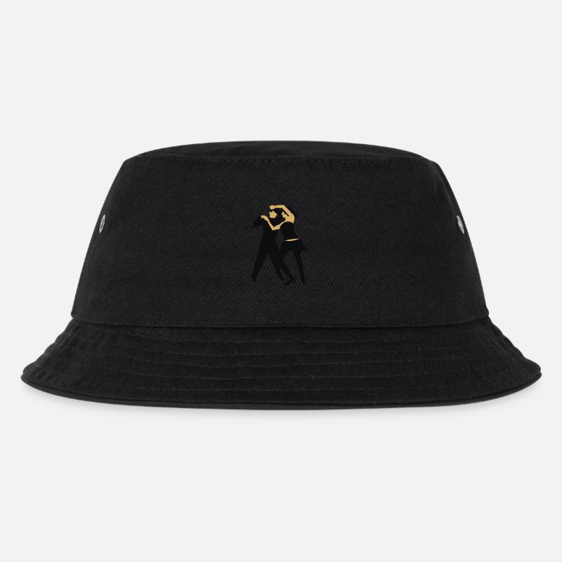Salsa-dancer / salsa Tänzer (2c) - Kids’ Bucket Hat - black
