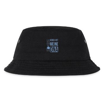 Kegeln ist meine DNA Kegel Kleidung - Kinder Bucket Hat - Schwarz - Vorne