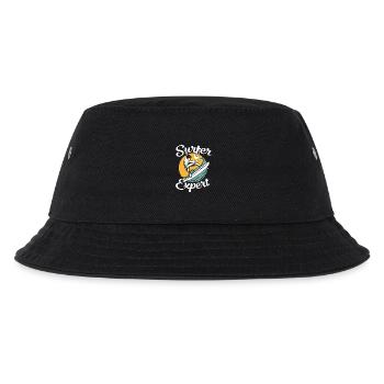 Surfer Design Surfer Expert Surfboard - Kids’ Bucket Hat - black - Front