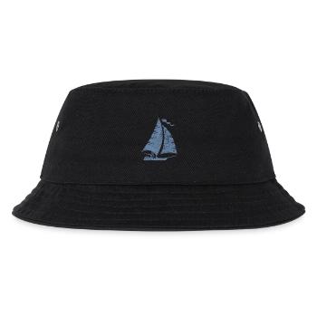 Segelboot Segeln Segler - Kinder Bucket Hat - Schwarz - Vorne