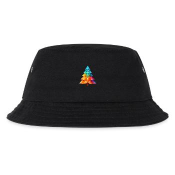 Magie polyvalente : Arbre de Noël polygonal coloré - Bob Enfant - noir - Devant
