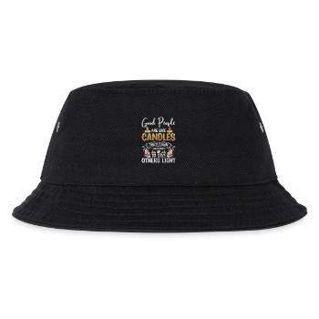 Kerze Dekoration Romantisch Leidenschaft - Kinder Bucket Hat - Schwarz - Vorne